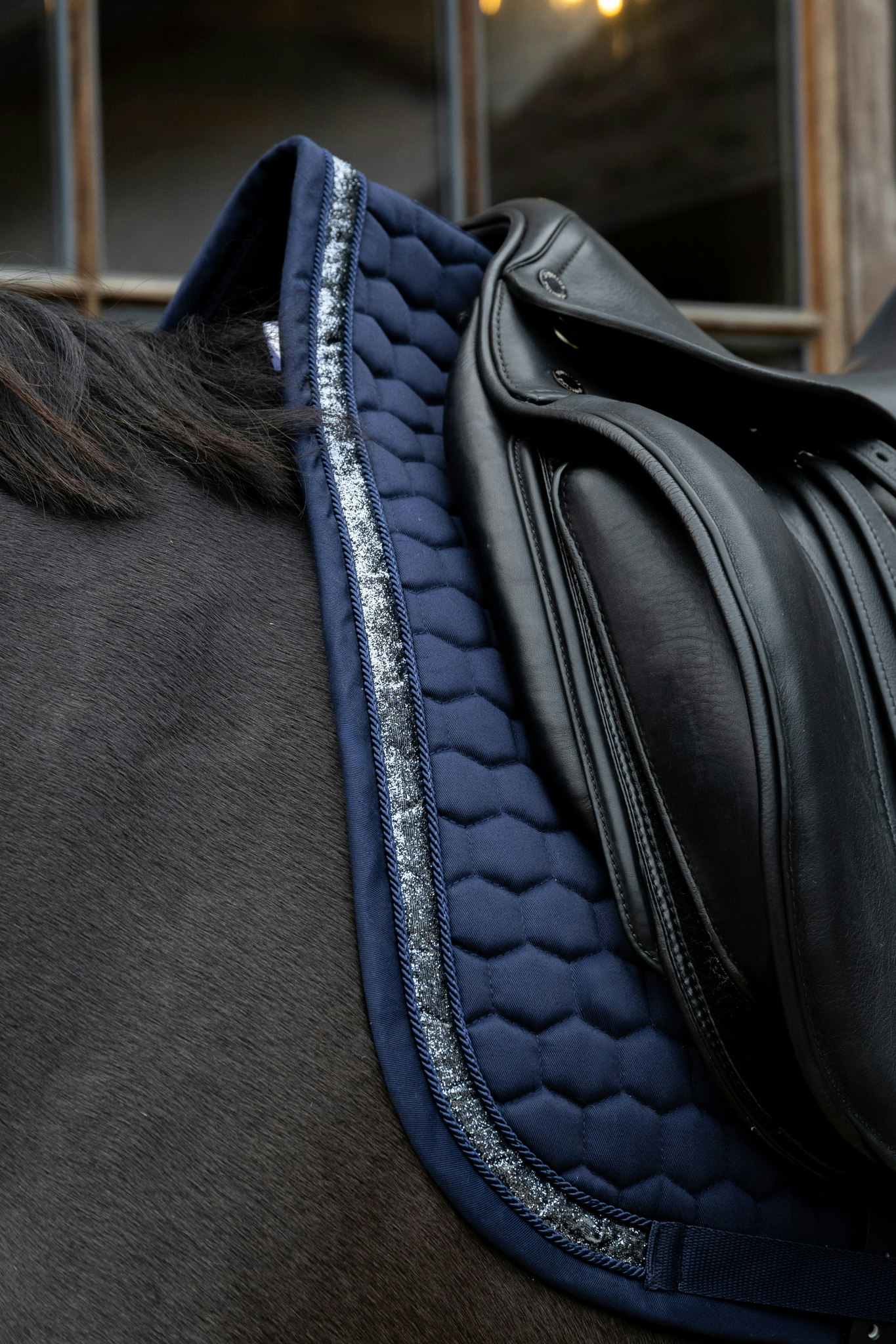 Kentucky Horsewear Saddle Pad Glitter Band Dressage