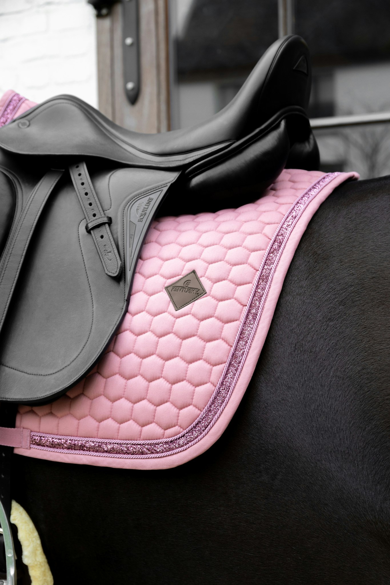 Kentucky Horsewear Saddle Pad Glitter Band Dressage
