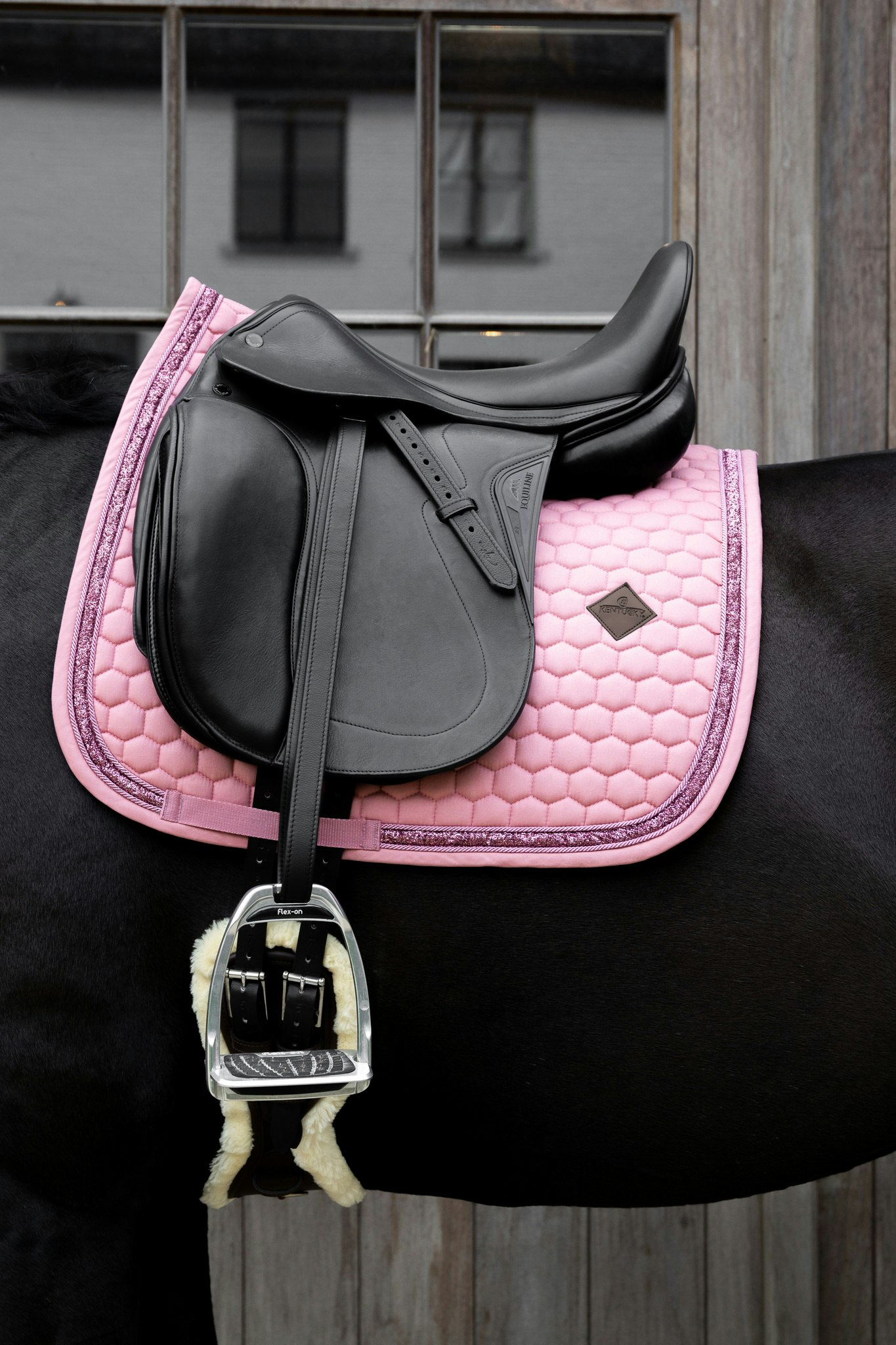 Kentucky Horsewear Saddle Pad Glitter Band Dressage