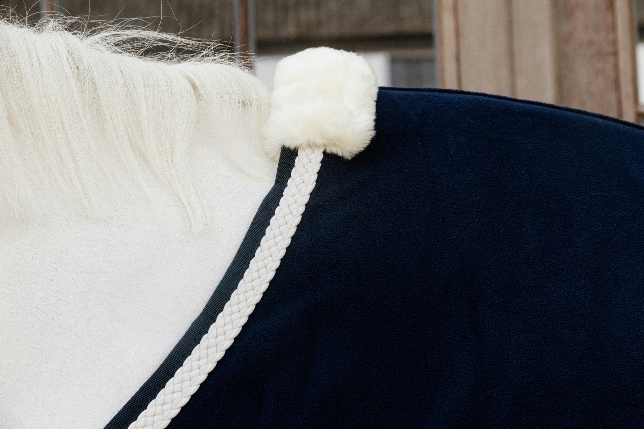 Kentucky Horsewear Fleece Rug Plaited Rope