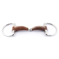 JumpIn Eggbutt Leather Covered bit