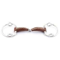 JumpIn Leather Covered Gag bit