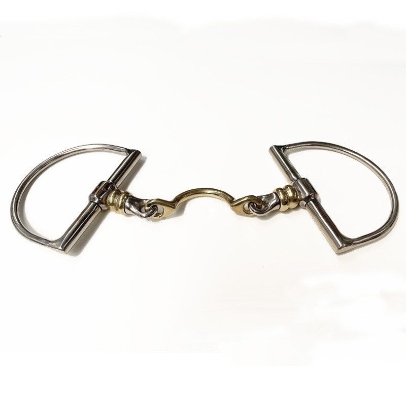 JumpIn US Roller and High Ported Mouth D Ring Bit