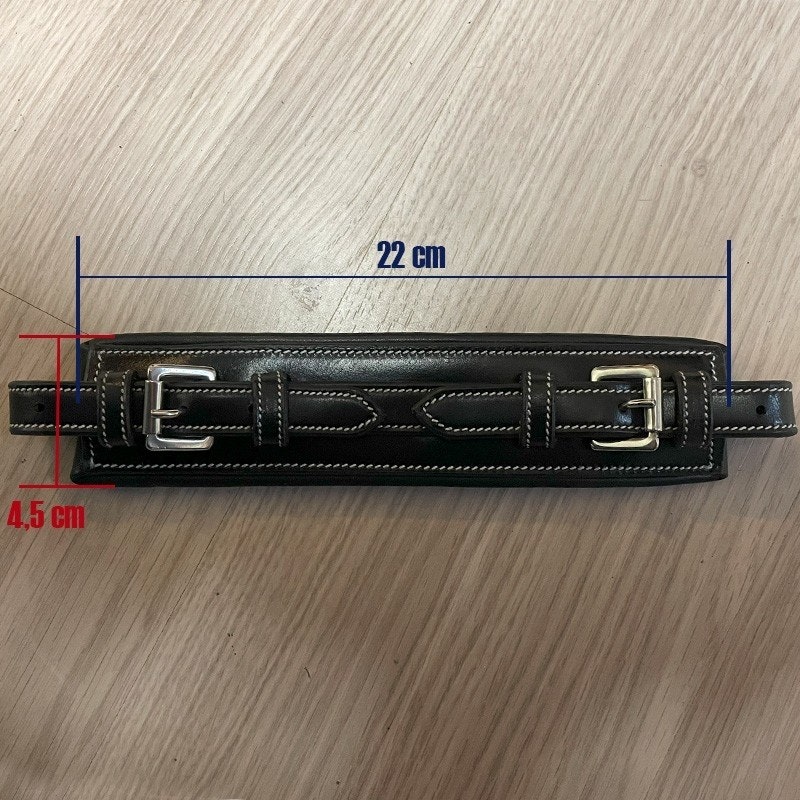 JumpIn Small cheek leather Hackamore rectangle nose