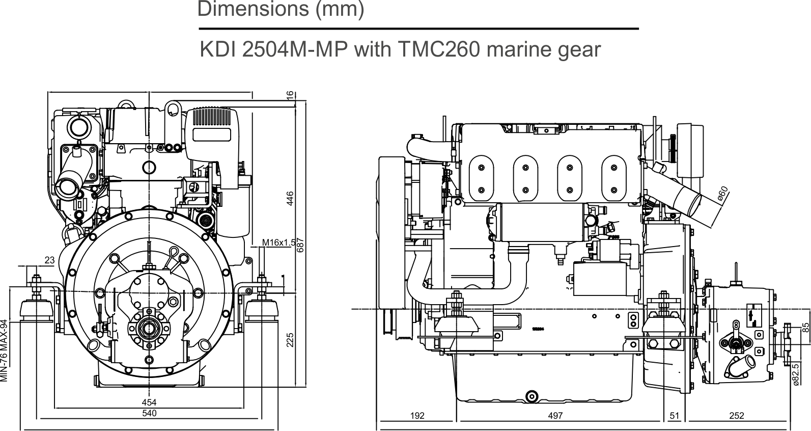 Lombardnini KDI 2504M-MP