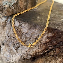 24k Guld plätering - Halsband Alfredo