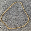 Guld halsband med äkta 24k guld plätering. snyggt och trendigt guld halsband. Bra kvalitet snabb leverans.