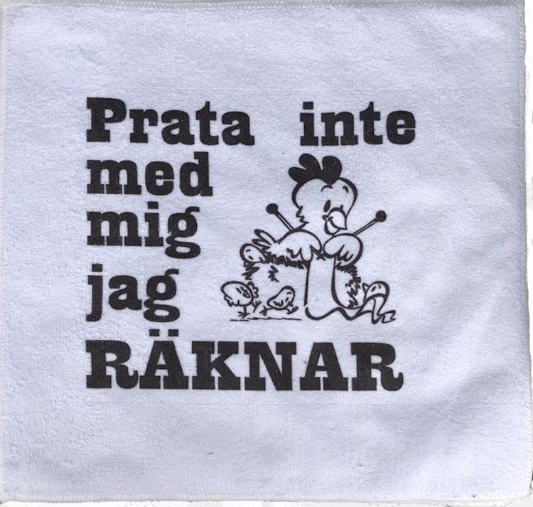 Prata inte med mig