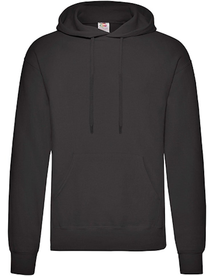 Classic Hoodie/ Logga fram / Namn på Ryggen