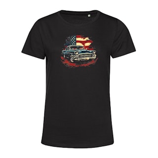 American car /women T-shirt