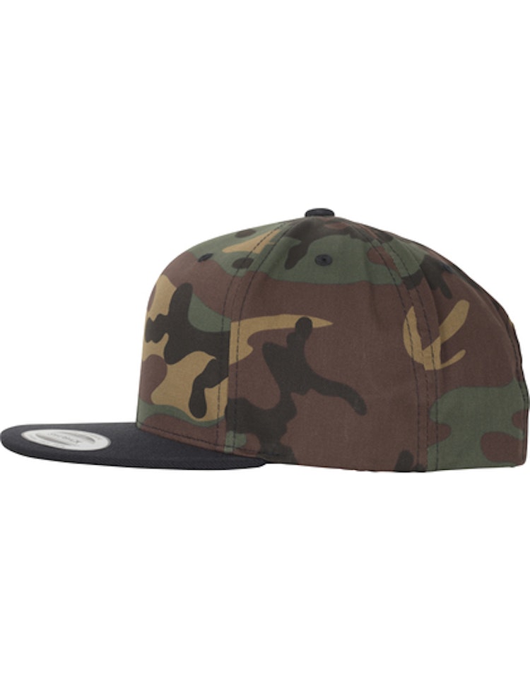 Classic Snapback 2-Tone Camo Cap
