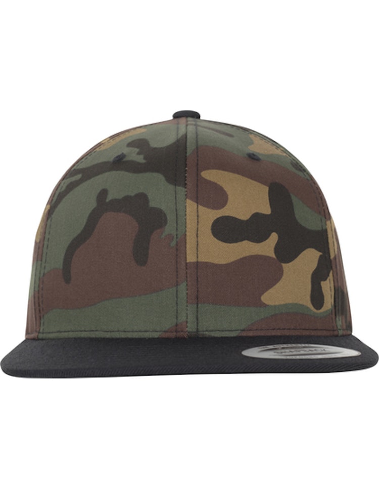 Classic Snapback 2-Tone Camo Cap