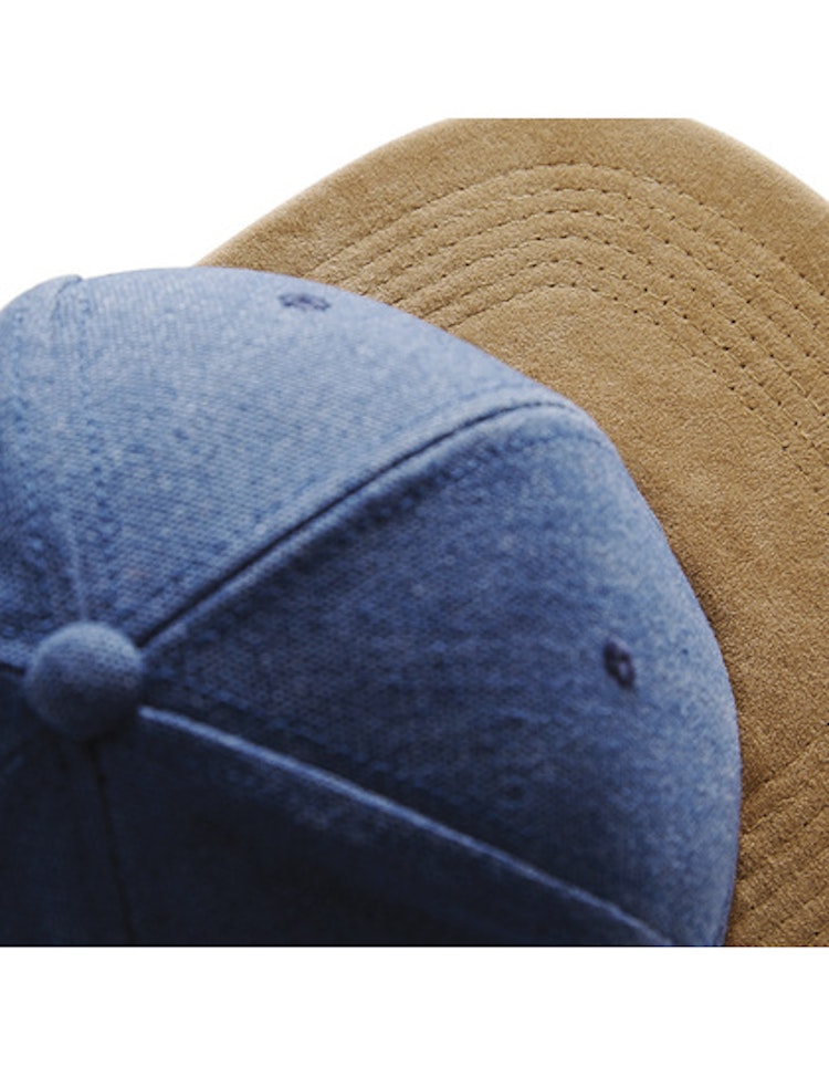 Suede Peak Snapback