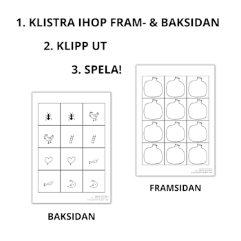 Memory med ficklampa
