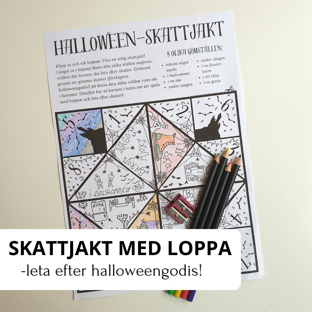 Vik en loppa - tema halloween