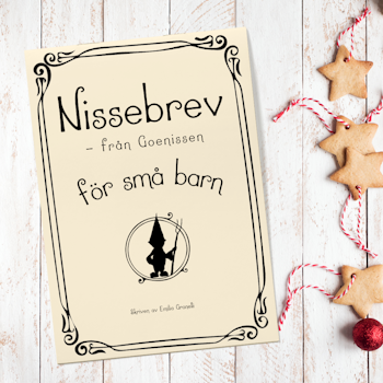 Nissebrev från Goenissen - för små barn (2-3 år)