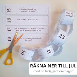 Räkna ner till jul - en gåta om dagen
