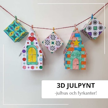 3D julpynt