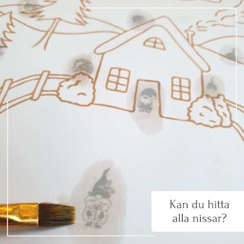 Trolla med olja - jultema