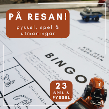 På resan - pyssel, spel & utmaningar