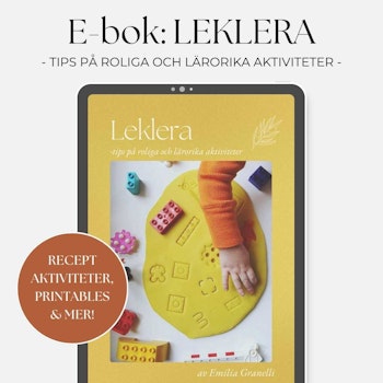 E-bok: Leklera - tips på roliga och lärorika aktiviteter