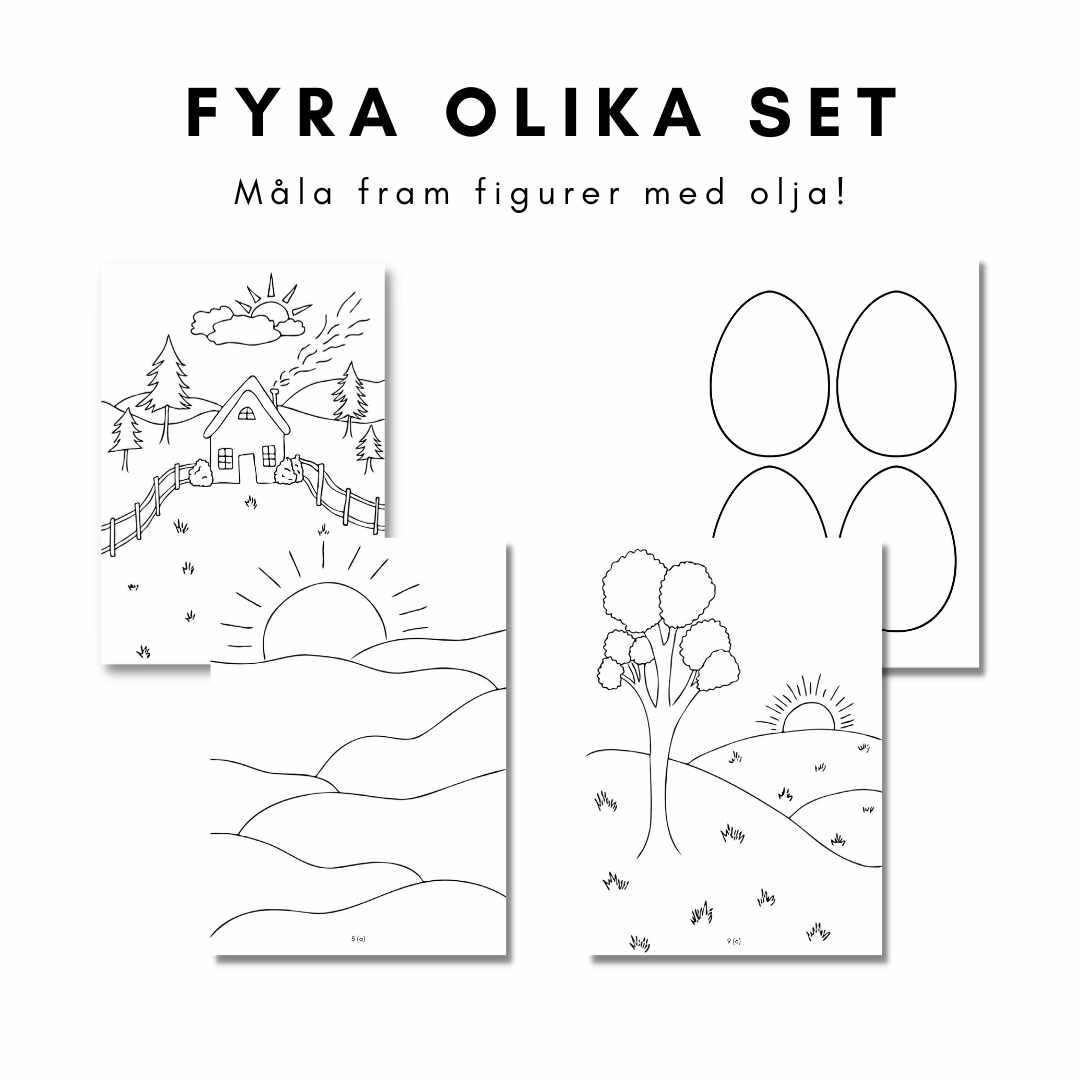 Påsktrolleri - trolla med olja!