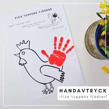Påsk - fyra olika pyssel