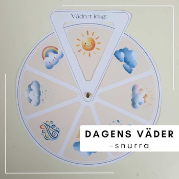 Snurra - dagens väder
