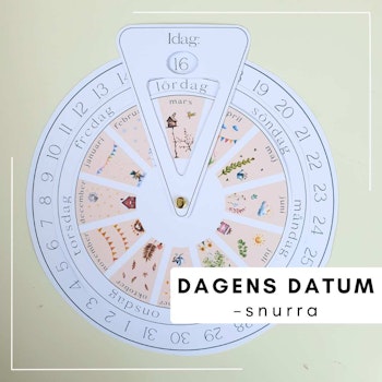 Snurra - dagens datum