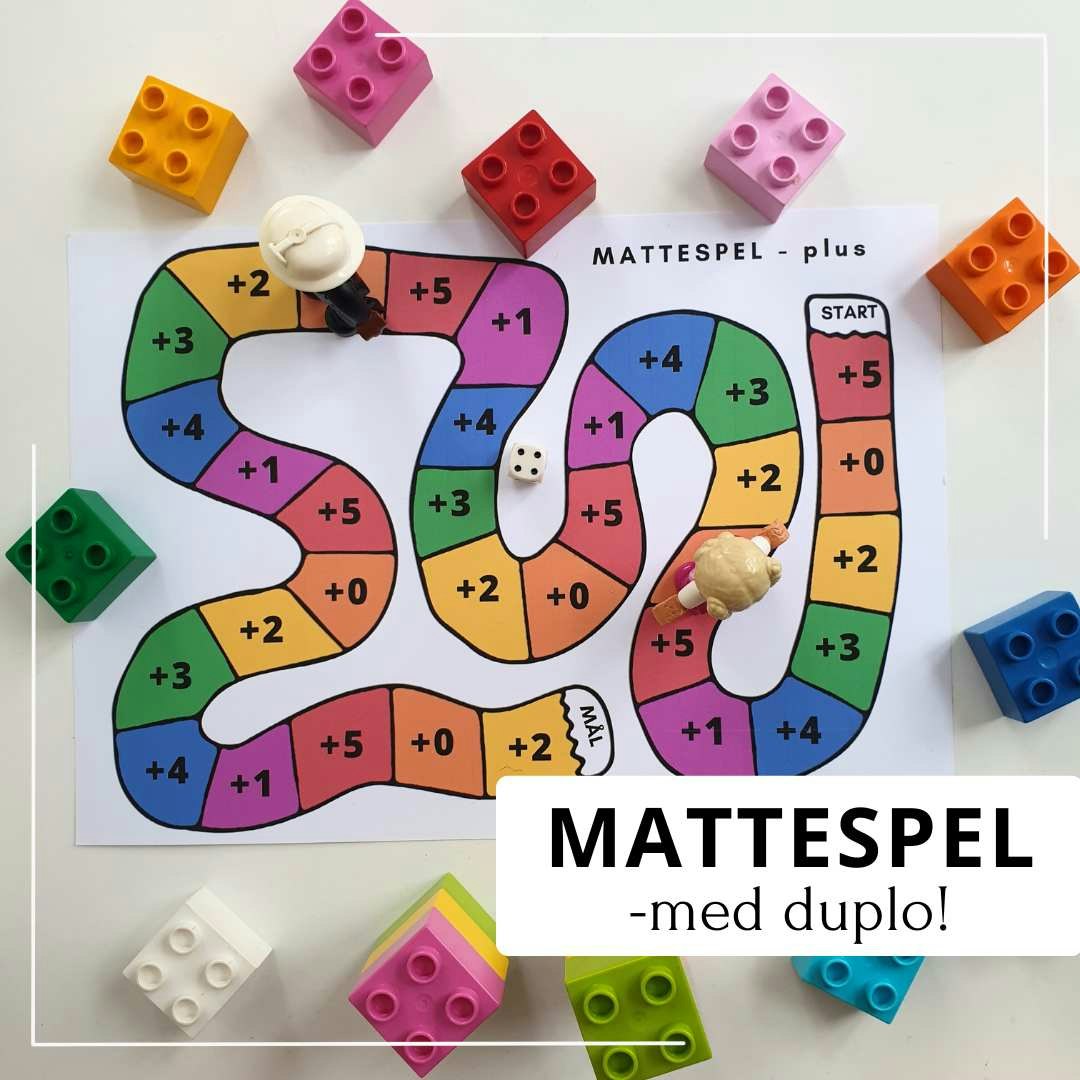 Mattespel - med duplo