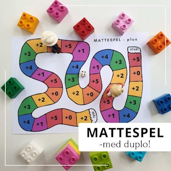 Mattespel - med duplo