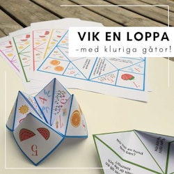 Vik en loppa - kluriga gåtor