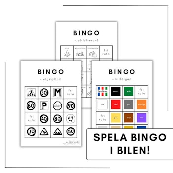 På resan - pyssel, spel & utmaningar