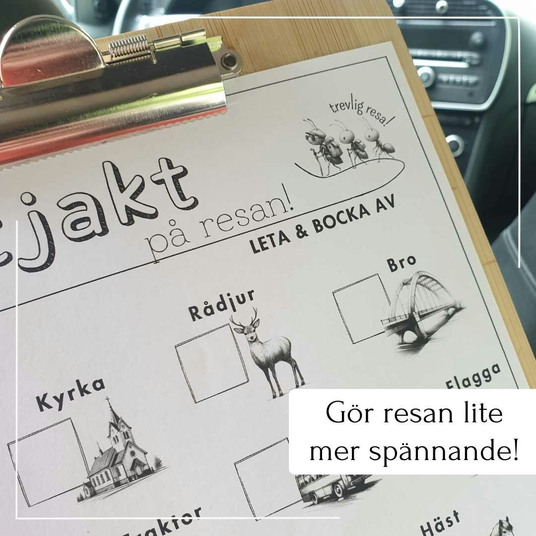 Skattjakt på resan