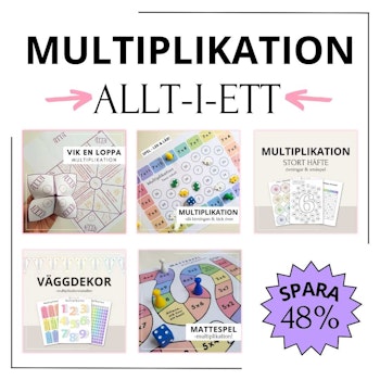 Multiplikation - ALLT I ETT!