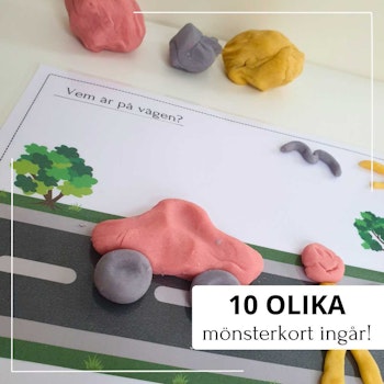 Leklera - mönsterkort