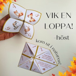 Vik en loppa - tema höst!