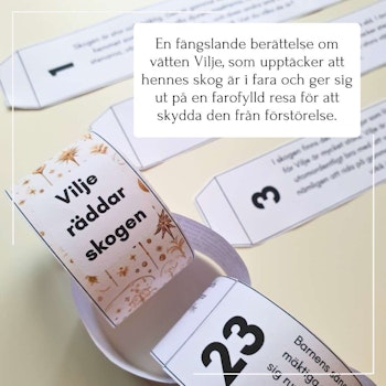 Räkna ner till jul - Vilje räddar skogen