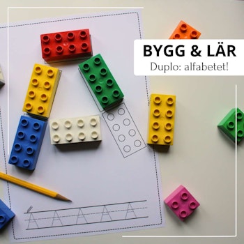 Duplo: bygg alfabetet