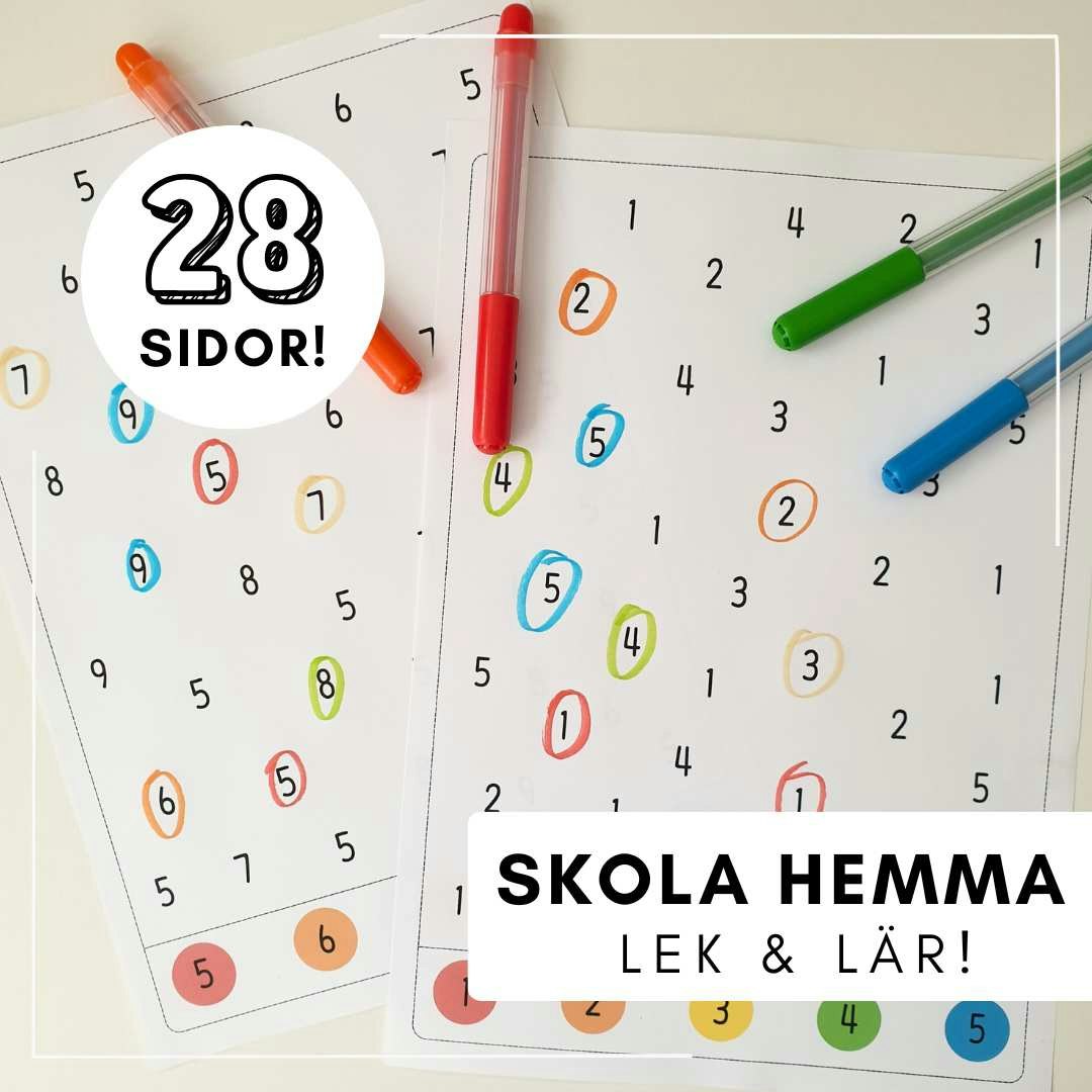 Skola hemma - vabba lugnt!