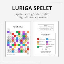 Spel med siffror upp till hundra