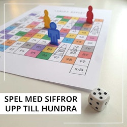 Spel med siffror upp till hundra
