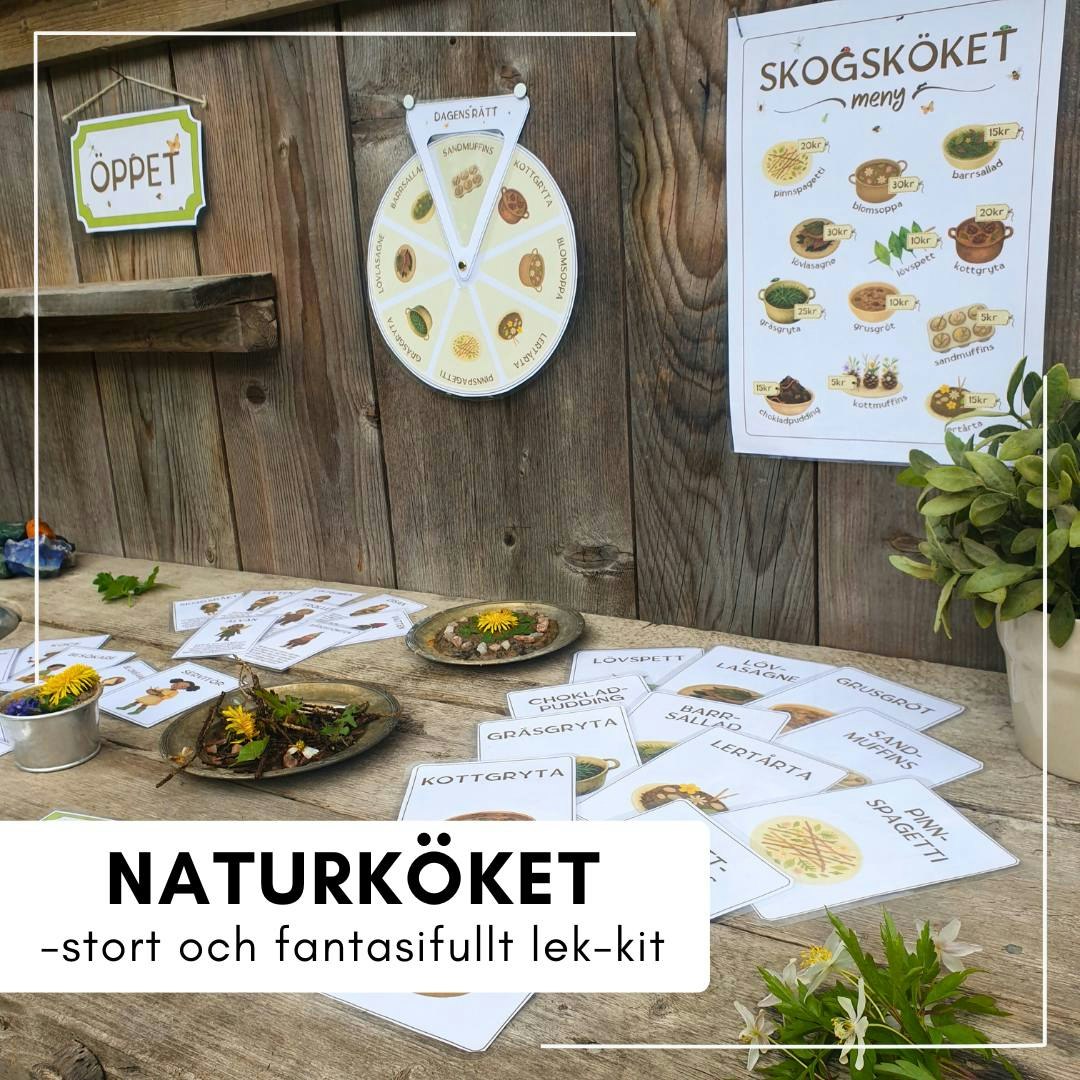 Naturköket - stort lek-kit
