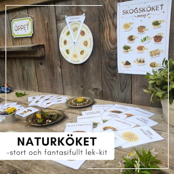 Naturköket - stort lek-kit