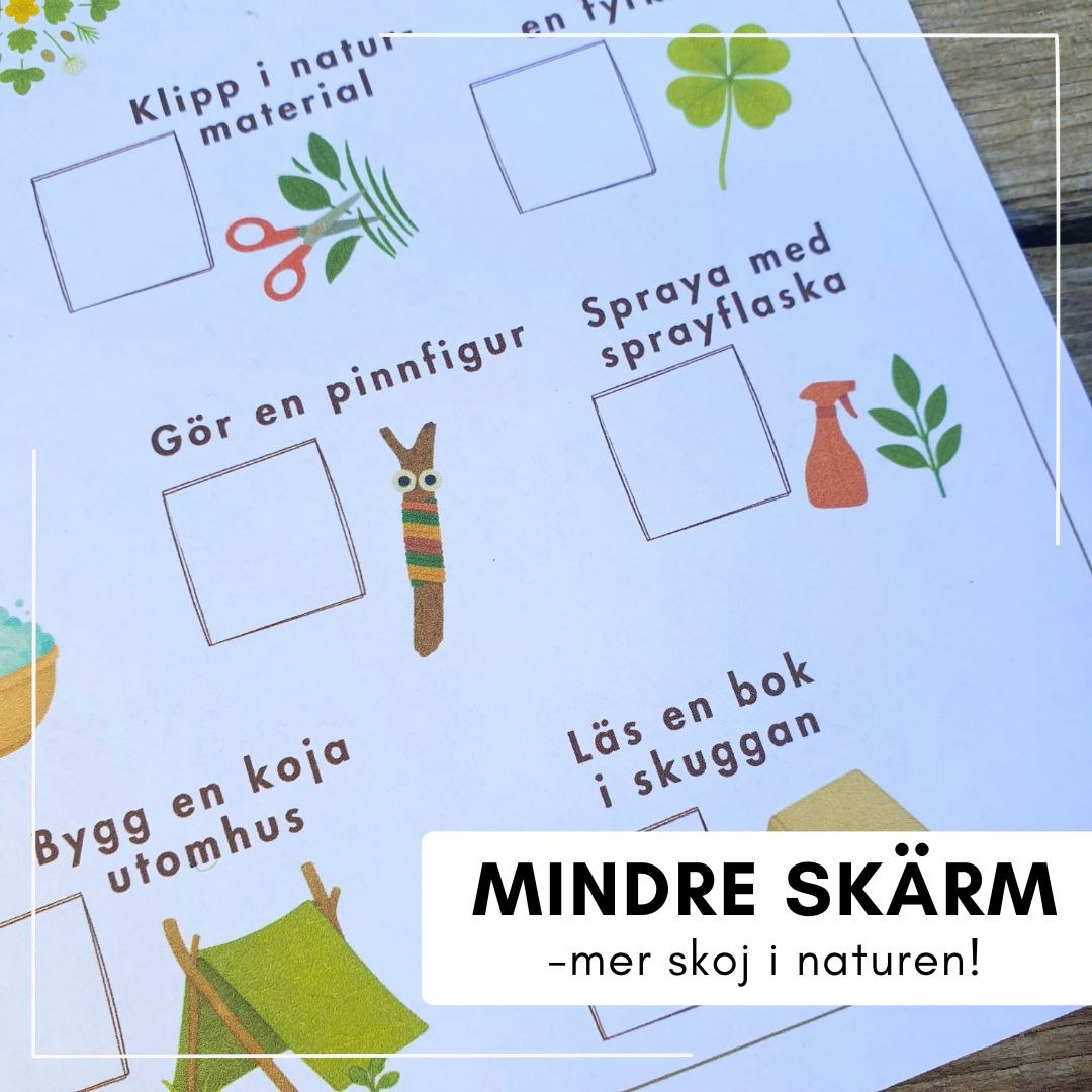 Min sommarlista - gör & bocka av!
