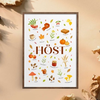 Årstidsposter - höst