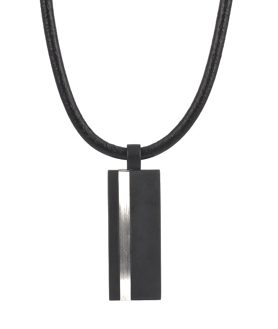 Arock Man Moltas Halsband svart/stål