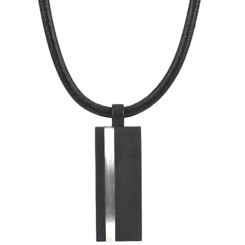 Arock Man Moltas Halsband svart/stål
