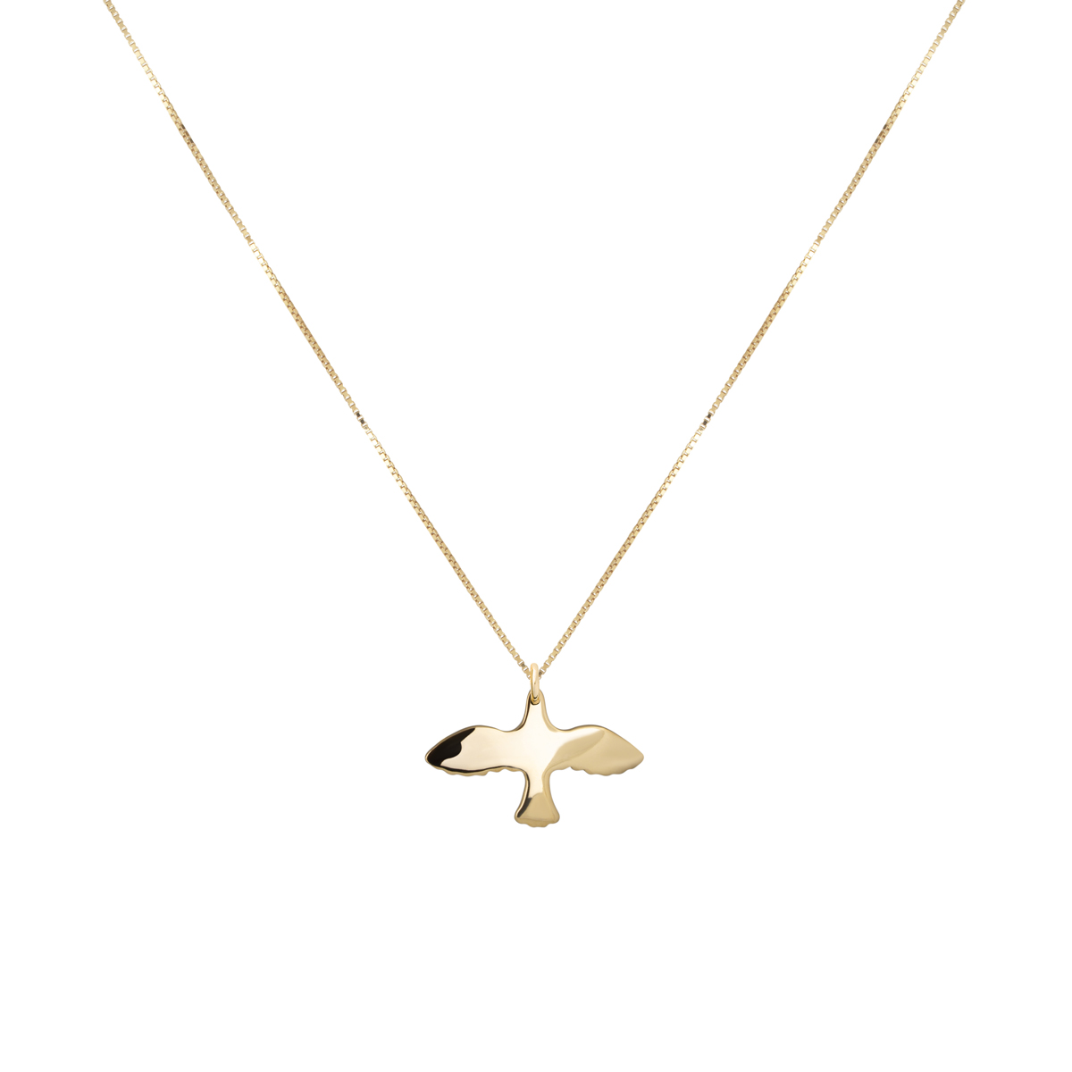 Emma Israelsson GOLDEN SMALL DOVE NECKLACE
