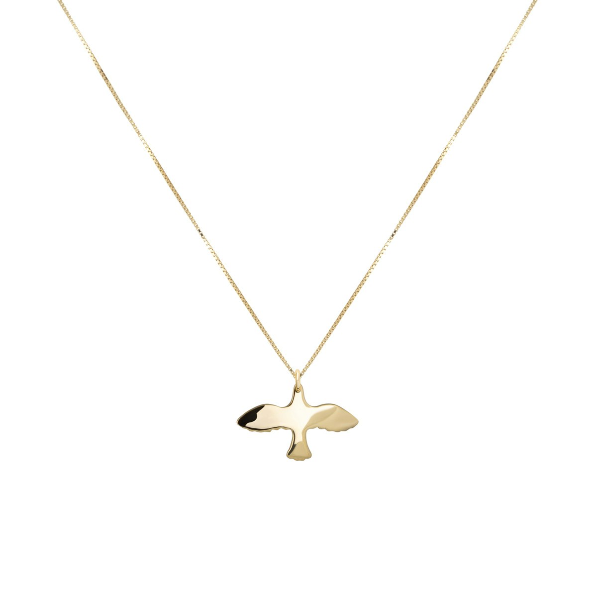 Emma Israelsson GOLDEN SMALL DOVE NECKLACE